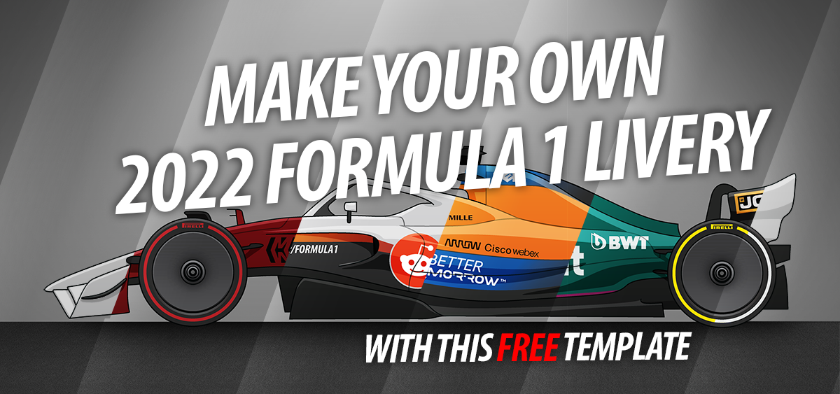 Make your own 2022 Formula 1 livery with this free template FELIXDICIT